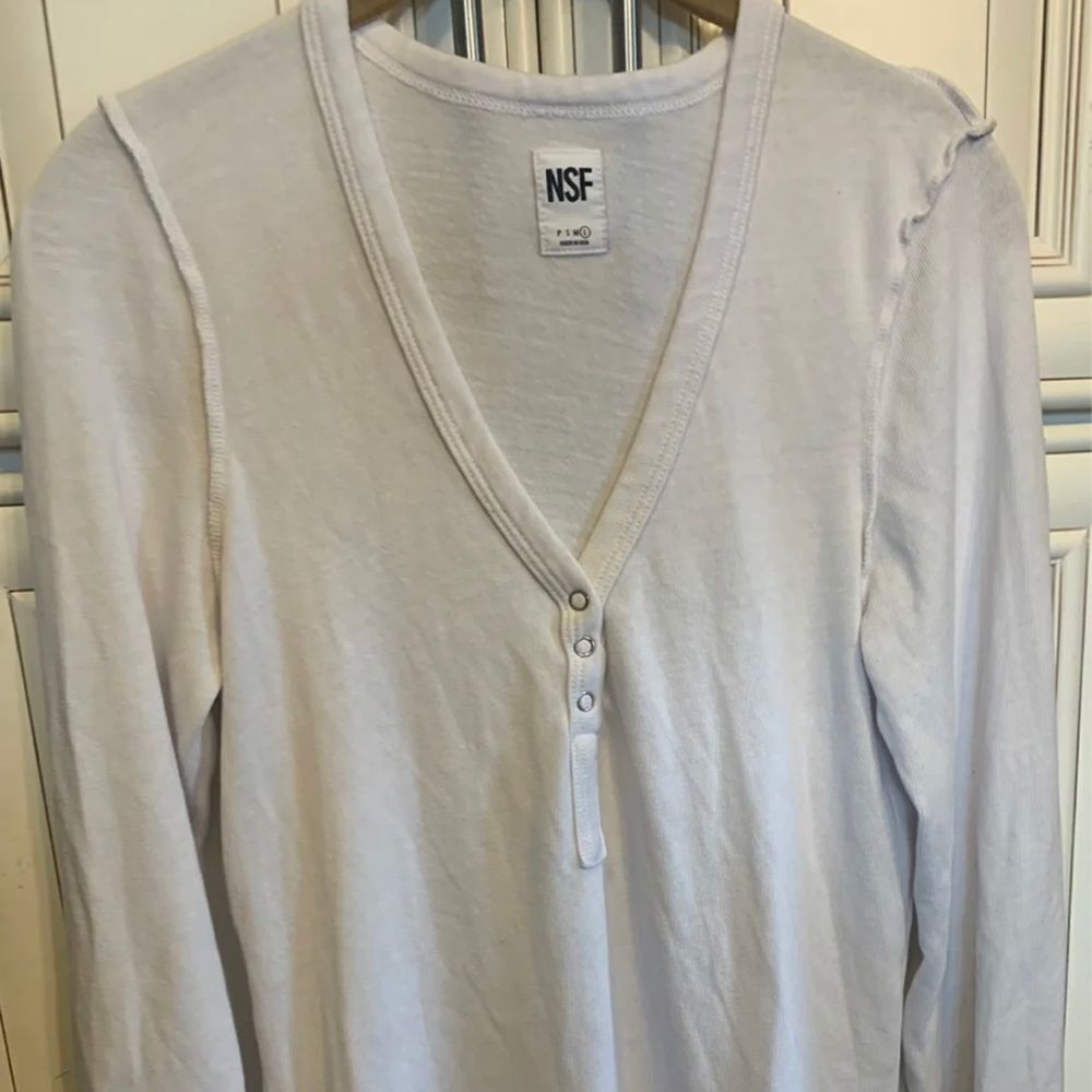 NSF
Henri Thermal Slim Henley Sz L